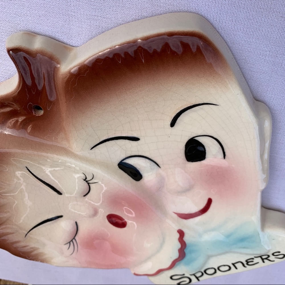 Vintage Spooners Spoon Rest Deforest of CA EUC - Picture 7 of 8